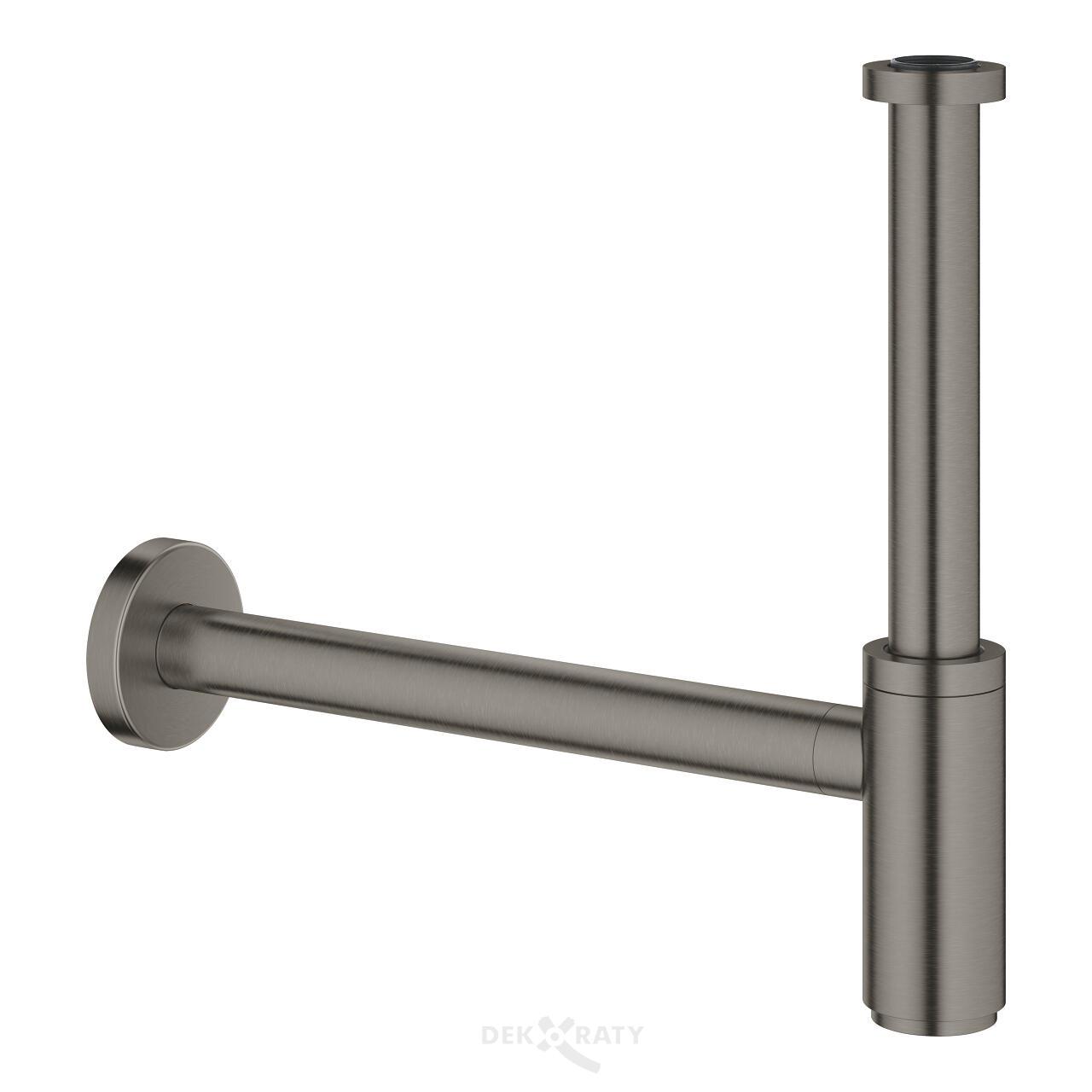 Сифон 28 192 AL0 Brushed Hard Graphite