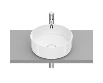  Inspira  ROUND Умивалник от FINECERAMIC върху плот 