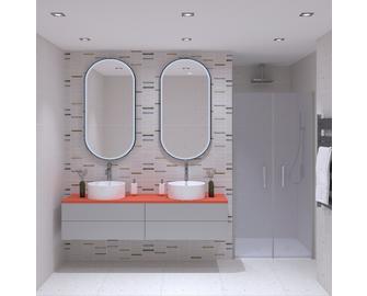 ПЛОЧКИ ЗА БАНЯ TOPPING R /Terrazzo 